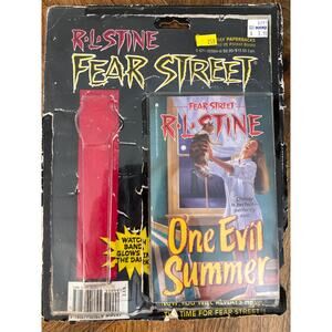R.L. Stine Fear Street One Evil Summer in vintage packaging book fair scholastic